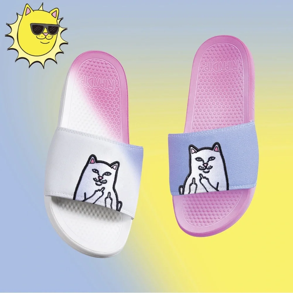 Rip N Dip - LORD NERMAL SLIDES UV ACTIVATED (BLUE/FUSCHIA)